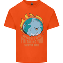 When I Die Funny Climate Change Kids T-Shirt Childrens Orange