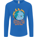 When I Die Funny Climate Change Mens Long Sleeve T-Shirt Royal Blue