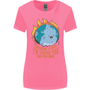 When I Die Funny Climate Change Womens Wider Cut T-Shirt Azalea