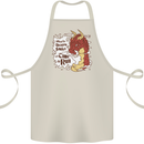 When a Drago Smiles Fantasy RPG Cotton Apron 100% Organic Natural