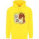 When a Dragon Smiles Fantasy RPG Childrens Kids Hoodie Yellow