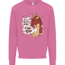 When a Dragon Smiles Fantasy RPG Mens Sweatshirt Jumper Azalea