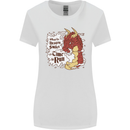 When a Dragon Smiles Fantasy RPG Womens Wider Cut T-Shirt White