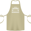 When in Doubt Workout Gym Training Top Cotton Apron 100% Organic Khaki