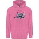 Where Are the Sharks? Scuba Diving Diver Childrens Kids Hoodie Azalea