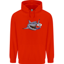 Where Are the Sharks? Scuba Diving Diver Childrens Kids Hoodie Bright Red