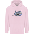 Where Are the Sharks? Scuba Diving Diver Childrens Kids Hoodie Light Pink