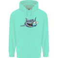Where Are the Sharks? Scuba Diving Diver Childrens Kids Hoodie Peppermint