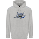 Where Are the Sharks? Scuba Diving Diver Childrens Kids Hoodie Sports Grey
