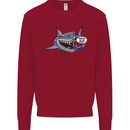 Where Are the Sharks? Scuba Diving Diver Kids Sweatshirt Jumper Red