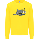 Where Are the Sharks? Scuba Diving Diver Kids Sweatshirt Jumper Yellow