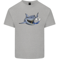 Where Are the Sharks? Scuba Diving Diver Kids T-Shirt Childrens Sports Grey