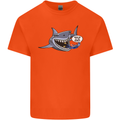 Where Are the Sharks? Scuba Diving Diver Mens Cotton T-Shirt Tee Top Orange