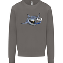 Where Are the Sharks? Scuba Diving Diver Mens Sweatshirt Jumper Charcoal