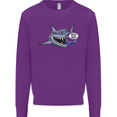 Where Are the Sharks? Scuba Diving Diver Mens Sweatshirt Jumper Purple