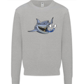 Where Are the Sharks? Scuba Diving Diver Mens Sweatshirt Jumper Sports Grey