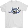 Where Are the Sharks? Scuba Diving Diver Mens T-Shirt Cotton Gildan White