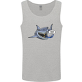 Where Are the Sharks? Scuba Diving Diver Mens Vest Tank Top Sports Grey