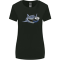 Where Are the Sharks? Scuba Diving Diver Womens Wider Cut T-Shirt Black