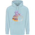 Where Words Fail Music Speaks Guitar Rock Childrens Kids Hoodie Light Blue