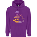 Where Words Fail Music Speaks Guitar Rock Childrens Kids Hoodie Purple