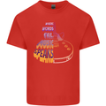 Where Words Fail Music Speaks Guitar Rock Kids T-Shirt Childrens Red