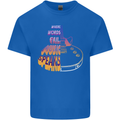 Where Words Fail Music Speaks Guitar Rock Kids T-Shirt Childrens Royal Blue
