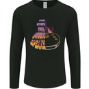 Where Words Fail Music Speaks Guitar Rock Mens Long Sleeve T-Shirt Black