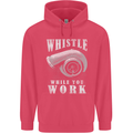 Whistle While You Work Turbo Cars Childrens Kids Hoodie Heliconia