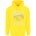 Whistle While You Work Turbo Cars Childrens Kids Hoodie Yellow