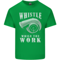 Whistle While You Work Turbo Cars Kids T-Shirt Childrens Irish Green