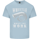 Whistle While You Work Turbo Cars Kids T-Shirt Childrens Light Blue