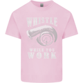 Whistle While You Work Turbo Cars Kids T-Shirt Childrens Light Pink