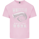 Whistle While You Work Turbo Cars Kids T-Shirt Childrens Light Pink