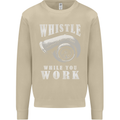 Whistle While You Work Turbo Cars Mens Sweatshirt Jumper Sand