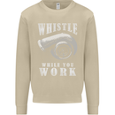 Whistle While You Work Turbo Cars Mens Sweatshirt Jumper Sand