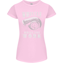 Whistle While You Work Turbo Cars Womens Petite Cut T-Shirt Light Pink