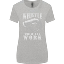 Whistle While You Work Turbo Cars Womens Wider Cut T-Shirt Sports Grey