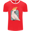 A Cockatoo Mens Ringer T-Shirt FotL Red/White