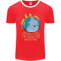 When I Die Funny Climate Change Mens Ringer T-Shirt FotL Red/White