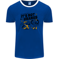Its Not Uranus Funny Climate Change Mens Ringer T-Shirt FotL Royal Blue/White