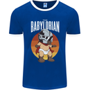 Babylorian Funny Baby Infant Toddler Parody Mens Ringer T-Shirt FotL Royal Blue/White
