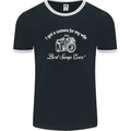 Camera for My Wife Photography Photographer Mens Ringer T-Shirt FotL Black/White