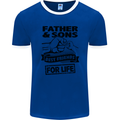 Father & Sons Best Friends for Life Mens Ringer T-Shirt FotL Royal Blue/White