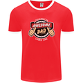 This Is What an Awesome Dad Father's Day Mens Ringer T-Shirt FotL Red/White