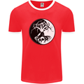 Yggdrasil Tree Mens Ringer T-Shirt FotL Red/White