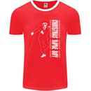 Christmas Original Rude Boy 2Tone 2 Tone Mens Ringer T-Shirt FotL Red/White