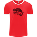 Chameleon Reinvent Yourself Mens Ringer T-Shirt FotL Red/White