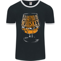 I'd Rather Be Someone's Whiskey Funny Mens Ringer T-Shirt FotL Black/White