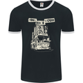 Punk Rock Tour Mens Ringer T-Shirt FotL Black/White